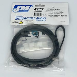 Fat Head Cycles Harley-Davidson Custom Audio J&M FLEXPOWER® AM/FM/WB In-Fairing Antenna '14 -'19 Harley Ultra, Street Glide, Road Glide, Road Glide Ultra