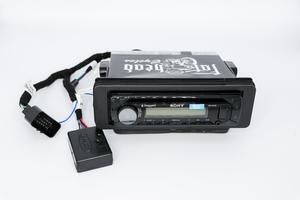 Fat Head Cycles Harley-Davidson Custom Audio Sony MEX-M72BT w/ Metra 99-9600 HD Install Kit Plug and Play Bundle | '99 -'13 Harley-Davidson®