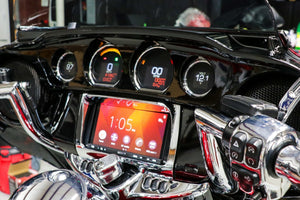 DAS Companies Harley-Davidson Custom Audio Open Box: Sony XAV-AX7000 Plug & Play Bundle w/ Metra 95-9700 Dash Kit | '14 - '20