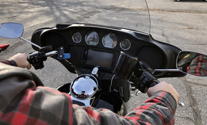 Fat Head Cycles Harley-Davidson Custom Audio ‘14-'20 Police Electra Glide (FTHTP) Sony XAV-AX7000 Plug & Play Audio Bundle