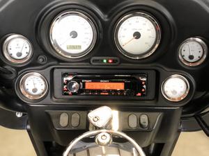 Fat Head Cycles Harley-Davidson Custom Audio Sony MEX-M72BT w/ Metra 99-9600 HD Install Kit Plug and Play Bundle | '99 -'13