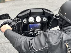 Fat Head Cycles Harley-Davidson Custom Audio Sony XAV-AX5000 Plug & Play Bundle w/ Metra 95-9700 Dash Kit | '14 - '19