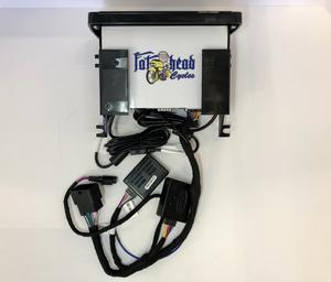 Fat Head Cycles Harley-Davidson Custom Audio Sony XAV-AX5000 Plug & Play Bundle w/ Metra 95-9700 Dash Kit | '14 - '19