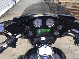 Fat Head Cycles Harley-Davidson Custom Audio Sony XAV-AX5000 Plug & Play Bundle w/ Metra 95-HDIF Inner Fairing | '99 - '13