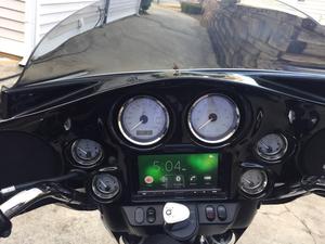 Fat Head Cycles Harley-Davidson Custom Audio Sony XAV-AX5000 Plug & Play Bundle w/ Metra 95-HDIF Inner Fairing | '99 - '13