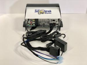 Fat Head Cycles Harley-Davidson Custom Audio Sony XAV-AX5000 Plug & Play Bundle w/ Metra 95-HDIF Inner Fairing | '99 - '13