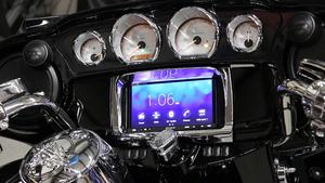Fat Head Cycles Harley-Davidson Custom Audio Sony XAV-AX7000 Plug & Play Bundle w/ Metra 95-9700 Dash Kit | '14 - '19