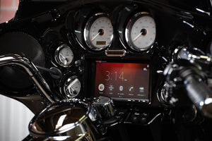 Fat Head Cycles Harley-Davidson Custom Audio Sony XAV-AX7000 Plug & Play Bundle w/ Metra 95-HDIF Inner Fairing | '99 - '13