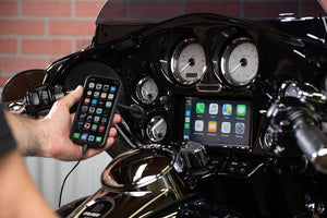 Fat Head Cycles Harley-Davidson Custom Audio Sony XAV-AX7000 Plug & Play Bundle w/ Metra 95-HDIF Inner Fairing | '99 - '13