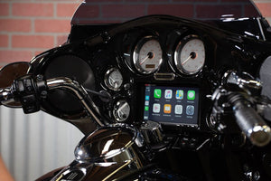 Fat Head Cycles Harley-Davidson Custom Audio Sony XAV-AX7000 Plug & Play Bundle w/ Metra 95-HDIF Inner Fairing | '99 - '13