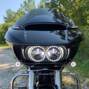 Fat Head Cycles Harley-Davidson Custom Lighting TruBEAM® LED Headlamp for 2015-2020 Road Glide Models